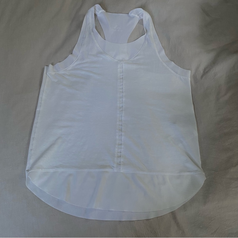 adidas White Tank Top